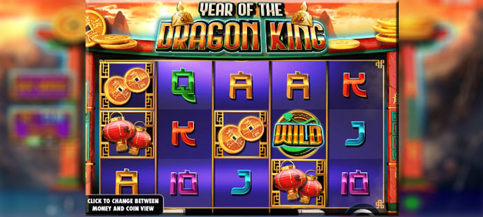 Fitur Slot Year of the Dragon King Pragmatic Play